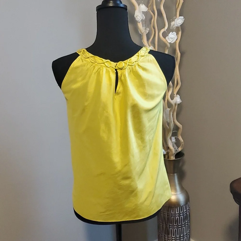J.Crew size 2‎ 100% silk women's top - Picture 3 of 9